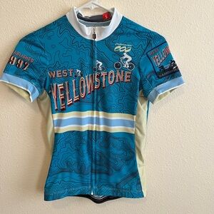 Women’s Podiumwear short sleeve West Yellowstone cycling jersey